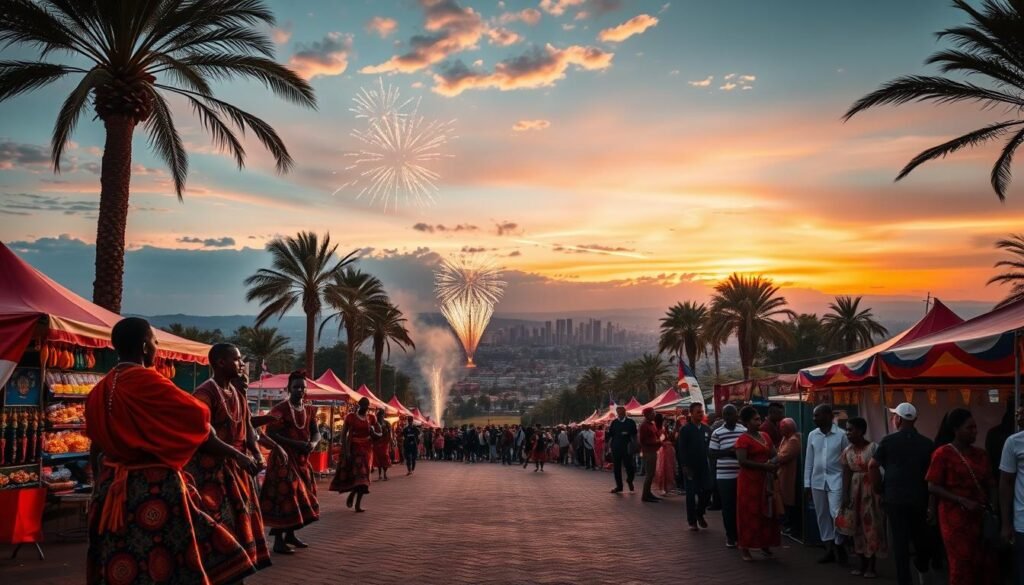 New Year celebrations in Kenya