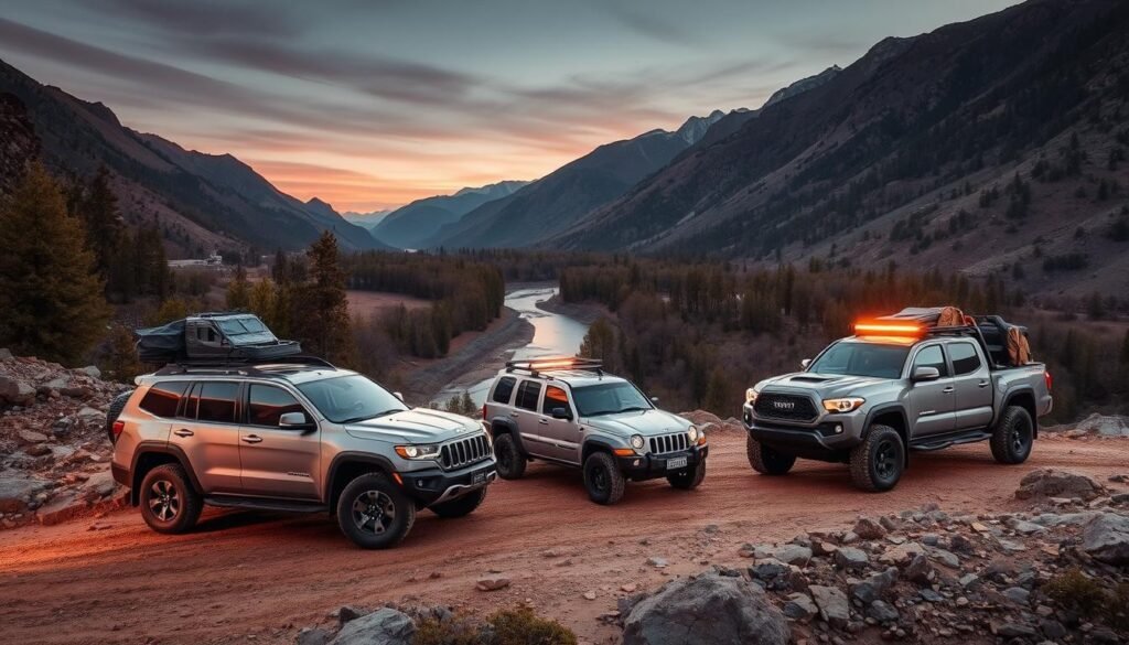 car comparison for adventure vehicle options